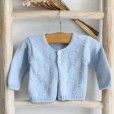 Blue Cable Cardigan 