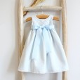Baby Blue Newborn Dress