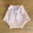 Knitted Bloomers with bow