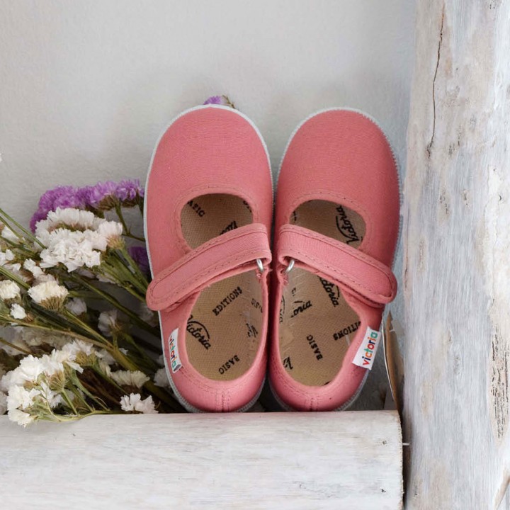 Pink Canvas Shoes