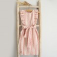 Frilly Striped Overalls