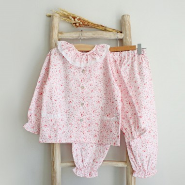 Pink floral pyjama