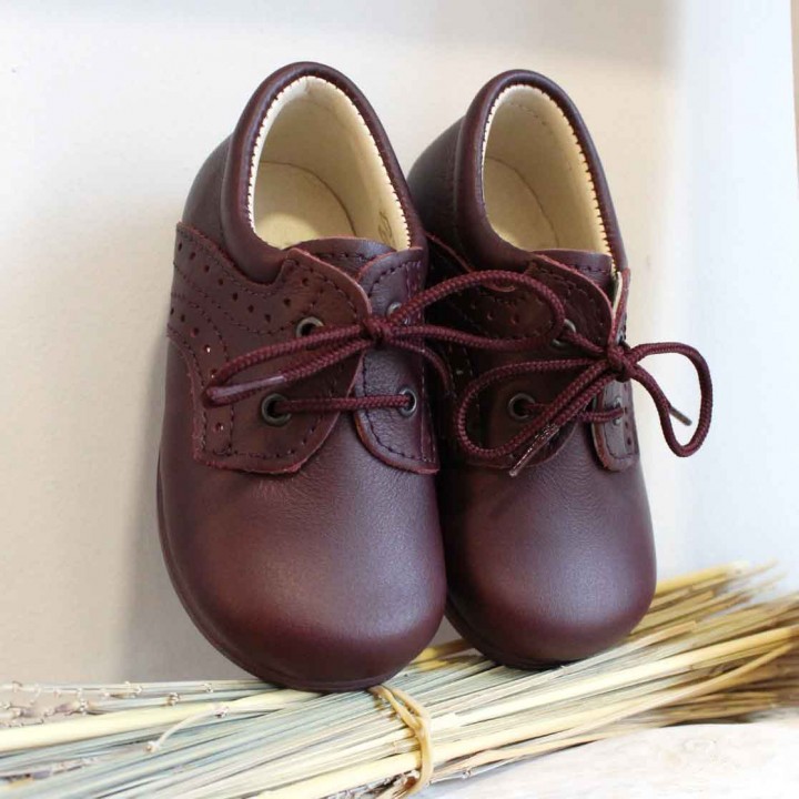 Leather Shoes with Laces