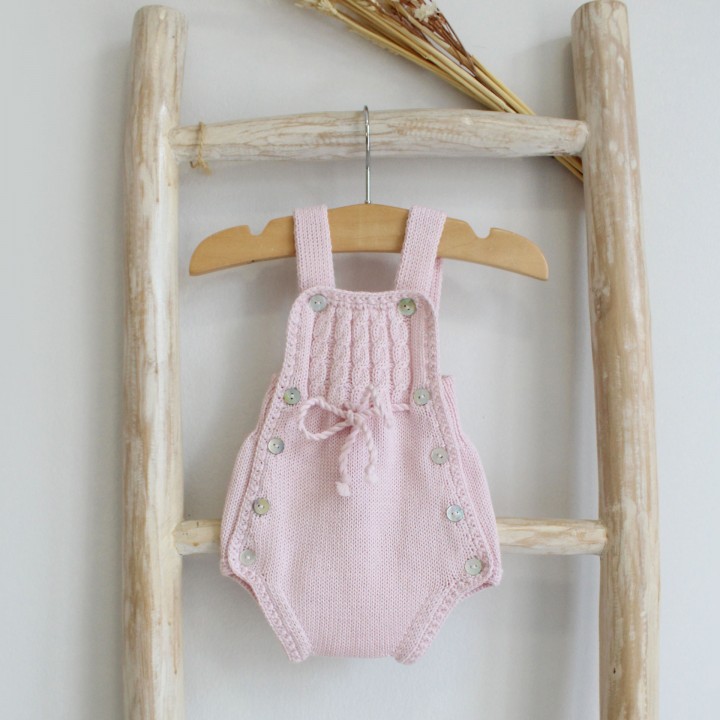 Cable Knitted Romper