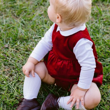 Sleeveless velvet Romper