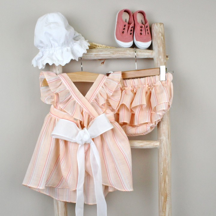Short Dress with Bloomers
