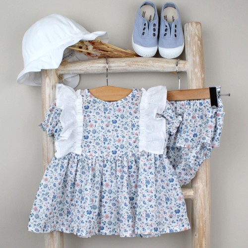 Liberty Short Dress and Bloomers