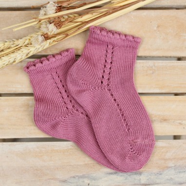 Strawberry Openwork socks 