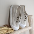 Washed Canvas Shoes