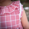 Plaid Short Dress and Bloomers 
