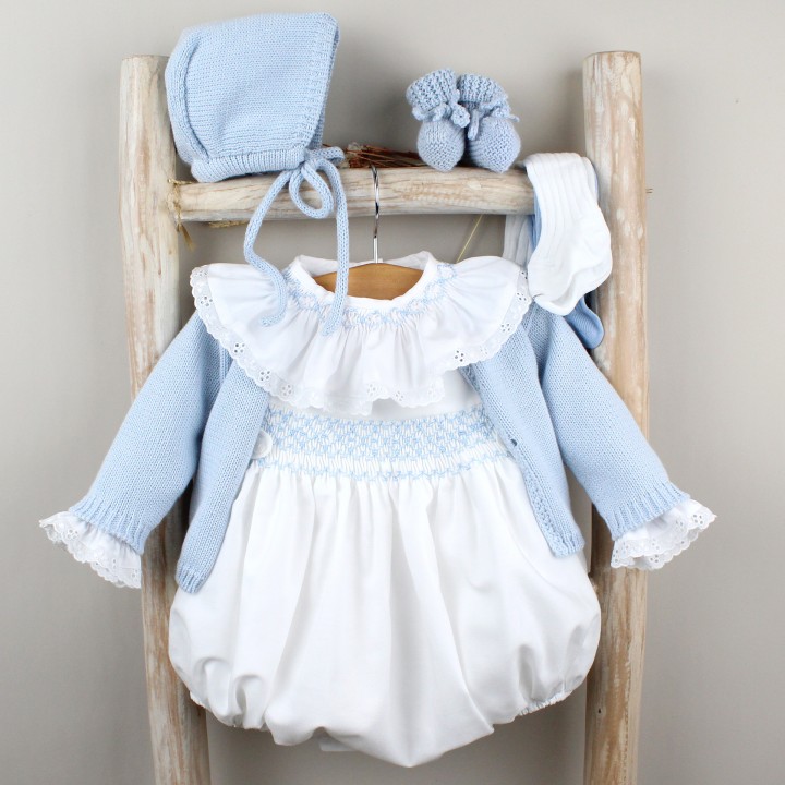 Sleeveless Hand smocked Romper