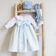 Baby Blue Newborn Dress
