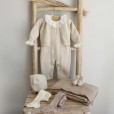 Sand Knitted Overalls 