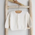 Ivory Knitted Cardigan 