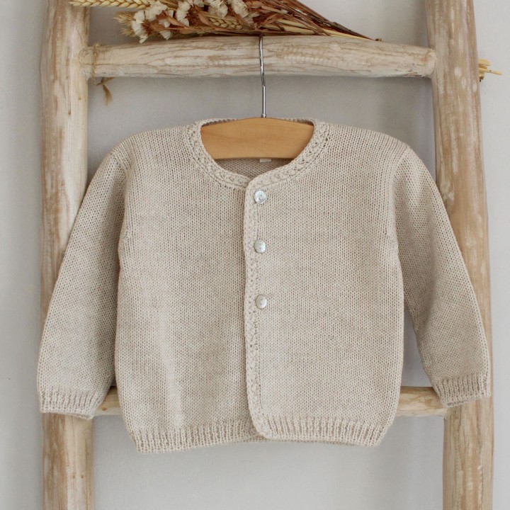Sand Knitted Cardigan 