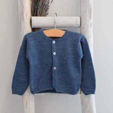 Blue Jeans Knitted Cardigan 