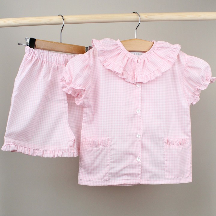 Pink Vichy Pyjama