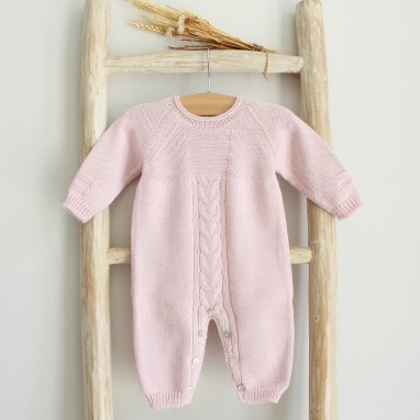 Cable Wool Romper 