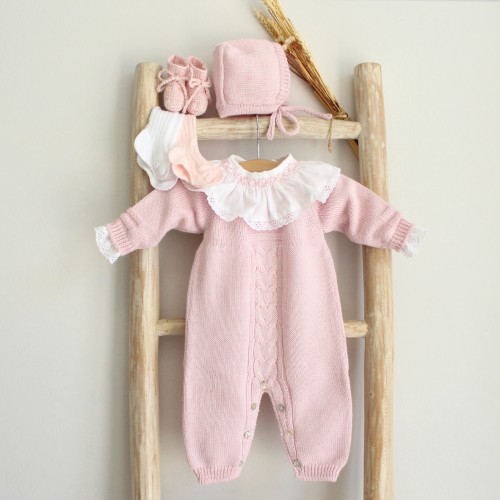 Cable Wool Romper 