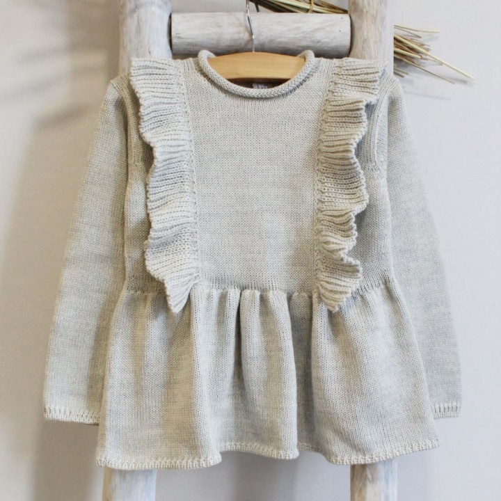 Jumper with frills