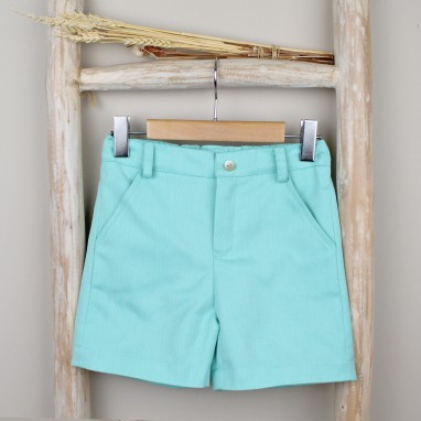 Aqua Green Shorts 