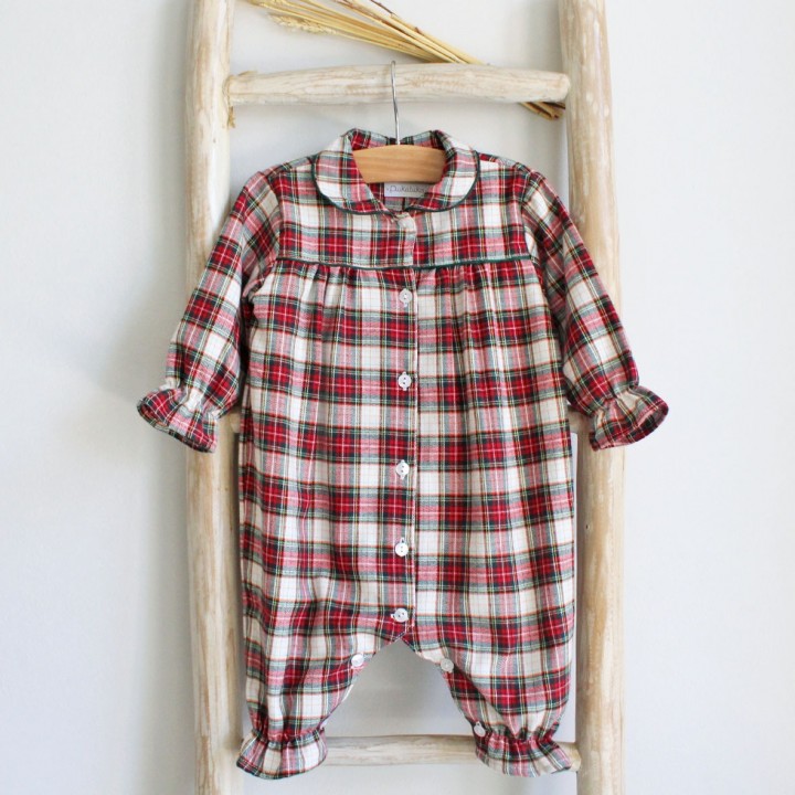 Plaid Baby Pyjama 