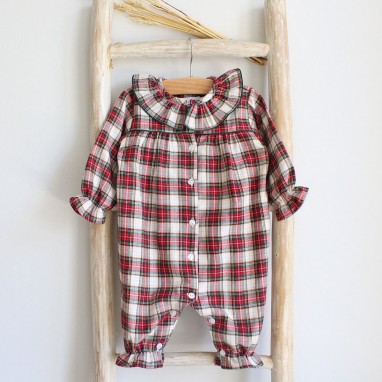 Plaid Baby Pyjama 