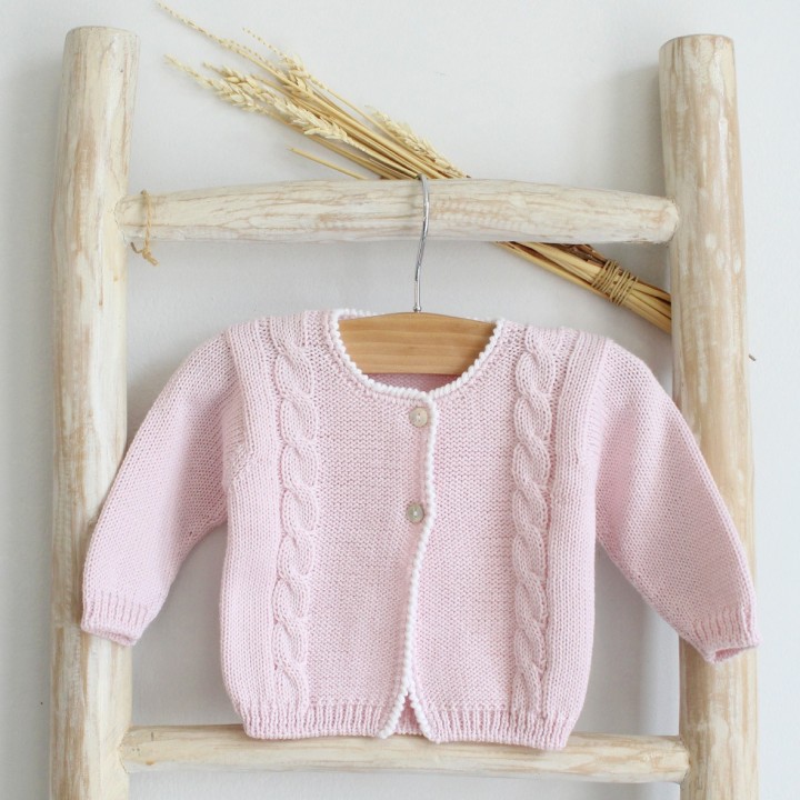 Cable Knitted cardigan