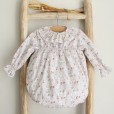 Romper with Frilly Collar