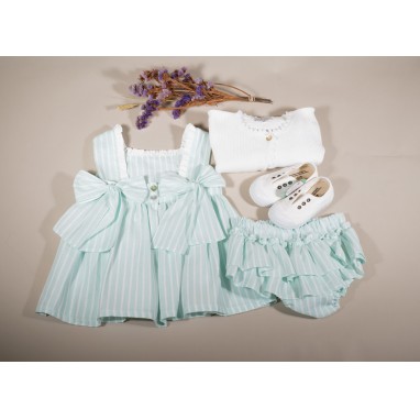 Striped Set with bows