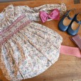 Hand Smocked and embroidered Dress