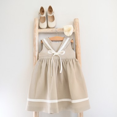 Linen Sailor Dress