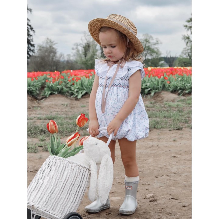 Hand smocked romper