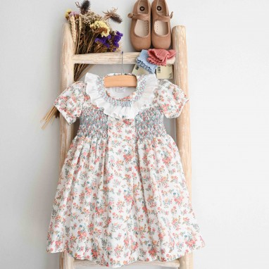 Floral Hand Embroidered Dress