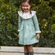 Smocked collar Dress 