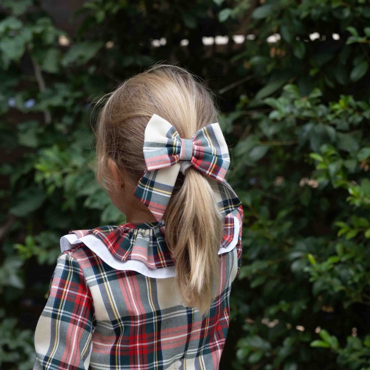 Tartan Hair Bow