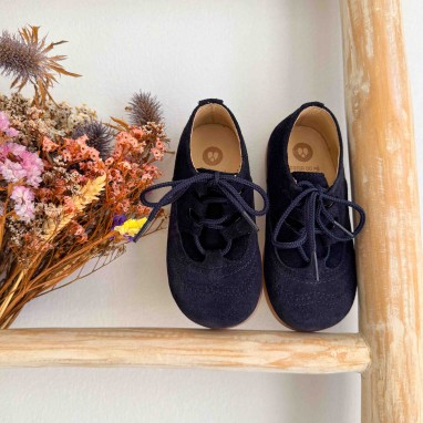 Navy Suede Shoes