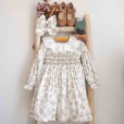 Hand Smocked Floral Dress